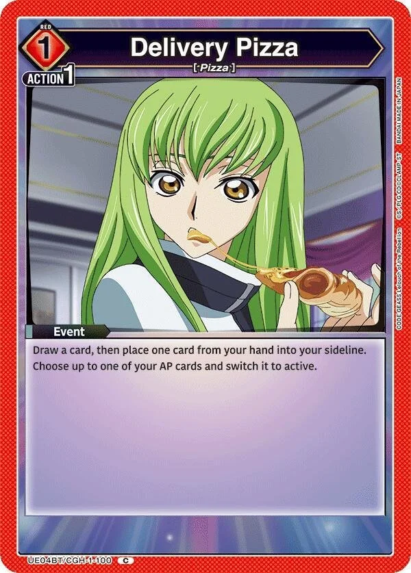 Pizza Deck Code Geass Vol. 2 | UNION ARENA — Joseph Writer Anderson